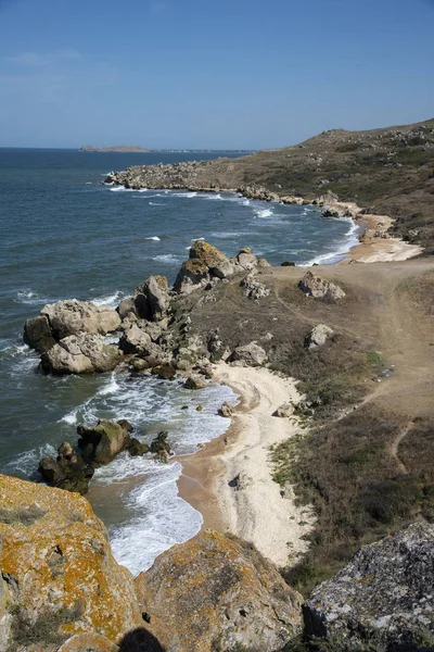 Coast of the Black Sea in Kerch — Stock Photo, Image