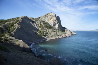Karadeniz'de güzel yaz manzarası, Kırım