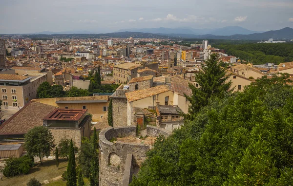 Vista de Girona en Cataluña, España — Foto de Stock