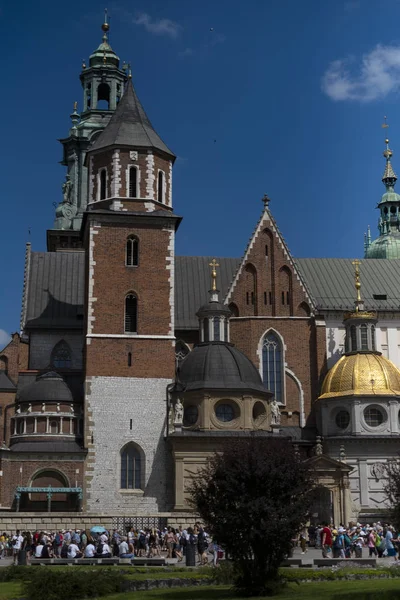 Castelo de Wawel em Cracóvia, Polônia — Fotografia de Stock