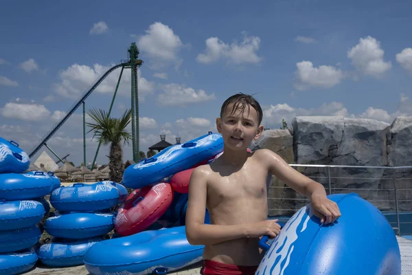 Parc aquatique dans l'Energie Landia, Zator — Photo