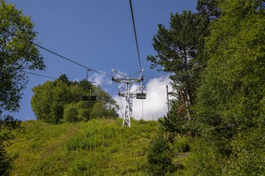 Cheget Dağı'nda telesiyej, Rusya