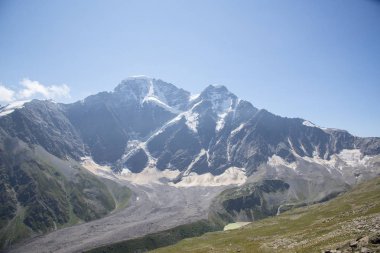 Mount Donguz Orun, buzul yedi. Elbruz, Caucasus