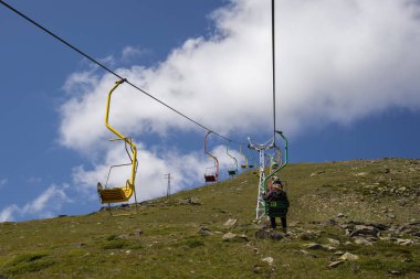 Cheget Dağı'nda telesiyej, Rusya
