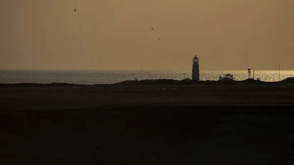 Paisagem marinha pitoresca. Península de Tarkhankut, Crimeia — Fotografia de Stock