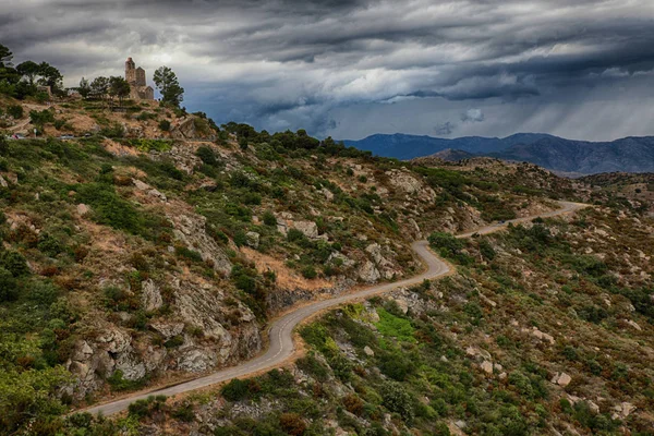 Strada di montagna in Spagna — Foto Stock