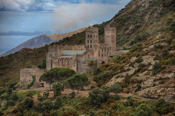 Il Monastero di Sant Pere de Rodes — Foto Stock