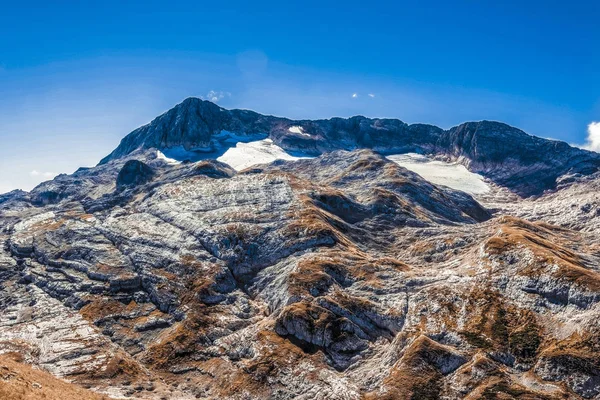 Caucasus mountains in najaar — Stockfoto