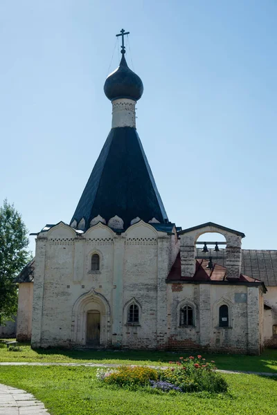 Monastero di Kirillo-Belozersky, regione di Vologda. Russia — Foto Stock