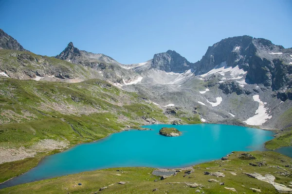 Bolschoje Imeretinskoje See Der Größte See Naturpark Kaukasus — Stockfoto