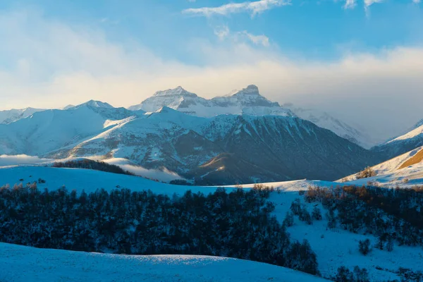 Matin Dans Les Montagnes République Kabardino Balkarie Russie — Photo