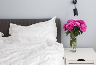 Modern yatak odası detailts