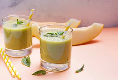 Kavun güler yüzlü yakın çekim yenileme