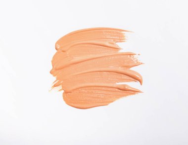 Hafif kozmetik makyaj temel leke beyaz izole