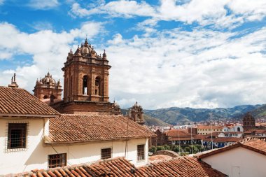 Tarihi Cusco şehrinin bir parçası, Peru