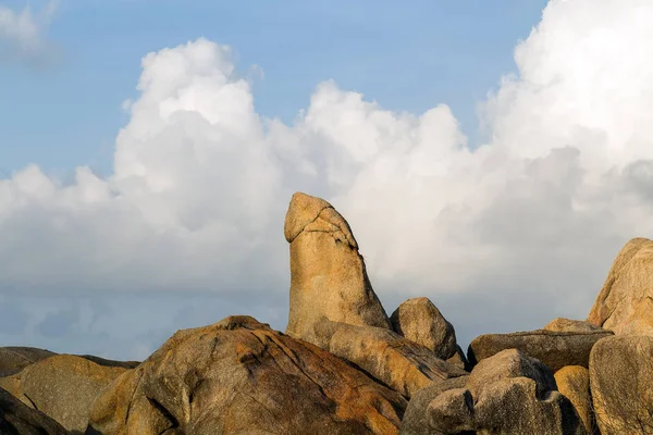 Grandfather Rock Penis Shaped Pillar Koh Samui Thailand — Stock Photo, Image