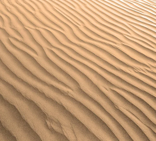 Textuur Zand Natuurlijke Golf Woestijn Achtergrond — Stockfoto