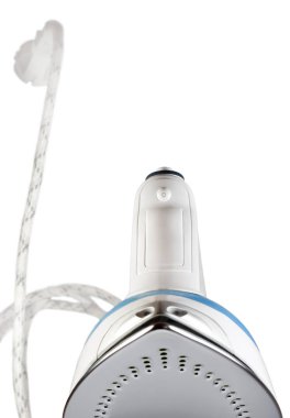 Beyaz bir arka plan üzerinde Flatiron izole Elektrik ütüler