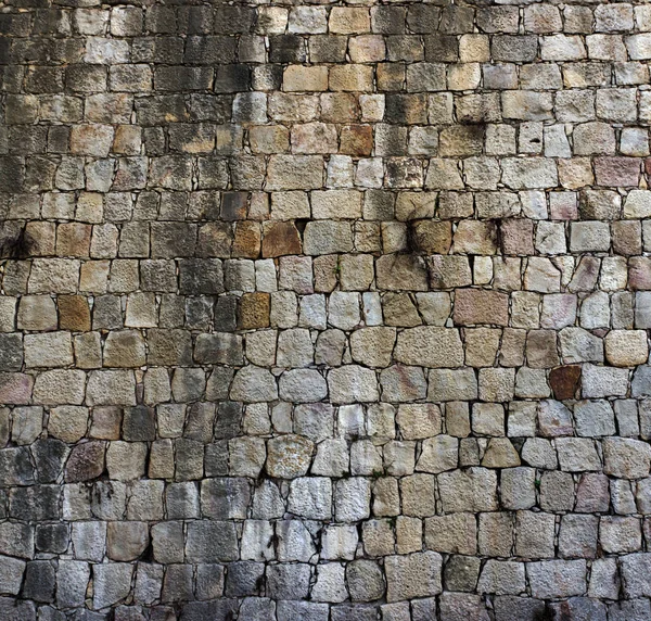 Muur Van Stenen Oude Textuur Achtergrond — Stockfoto