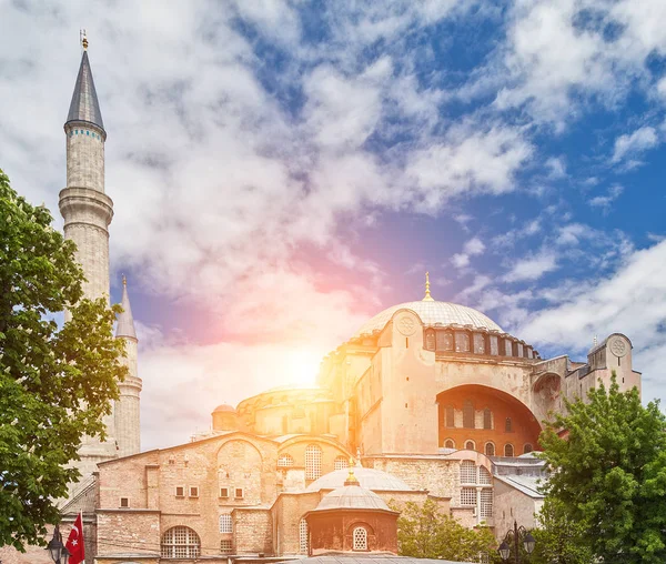 Hagia Sophia Istambul Basílica Patriarcal Ortodoxa Santa Sofia Istambul Turquia — Fotografia de Stock