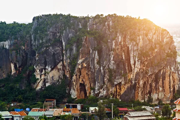 Vista Dalla Cima Del Monte Thuy Montagne Marmo Formazioni Calcaree — Foto Stock