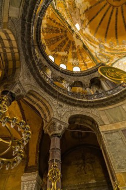 Istanbul, Türkiye için Ayasofya semidome yukarı doğru kubbeleri