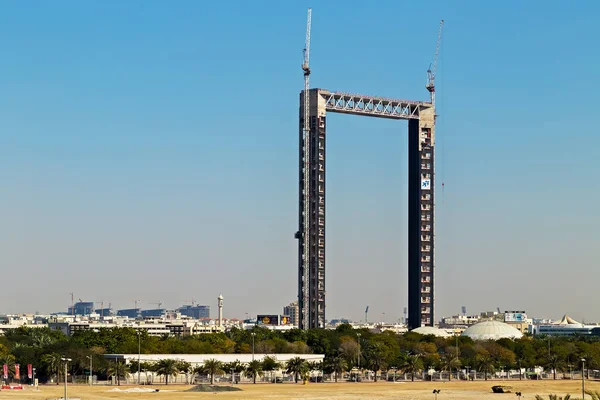 Largest Dubai’s Frame building architecture tourism — Stock Photo, Image