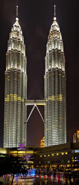 Kuala Lumpur city downtown skyline Twin Tower Malaysia — Stock Photo, Image