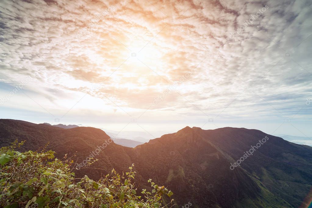 Panoramic Mountain Landscape Hills Landscape