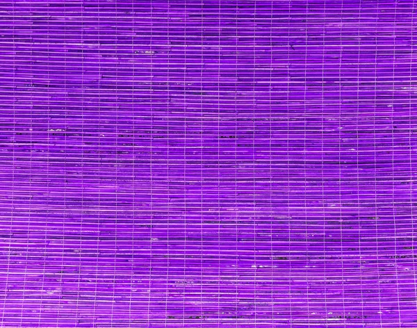 自然纹理紫罗兰编织垫是编织藤条 — 图库照片
