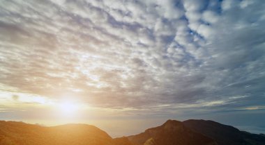 Panoramic dağ Landscapefamous turistik ve landm