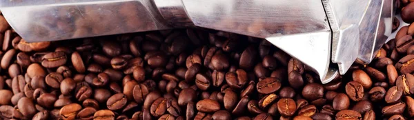 Kaffeebohne-Arabica. alte Kaffeemaschine — Stockfoto