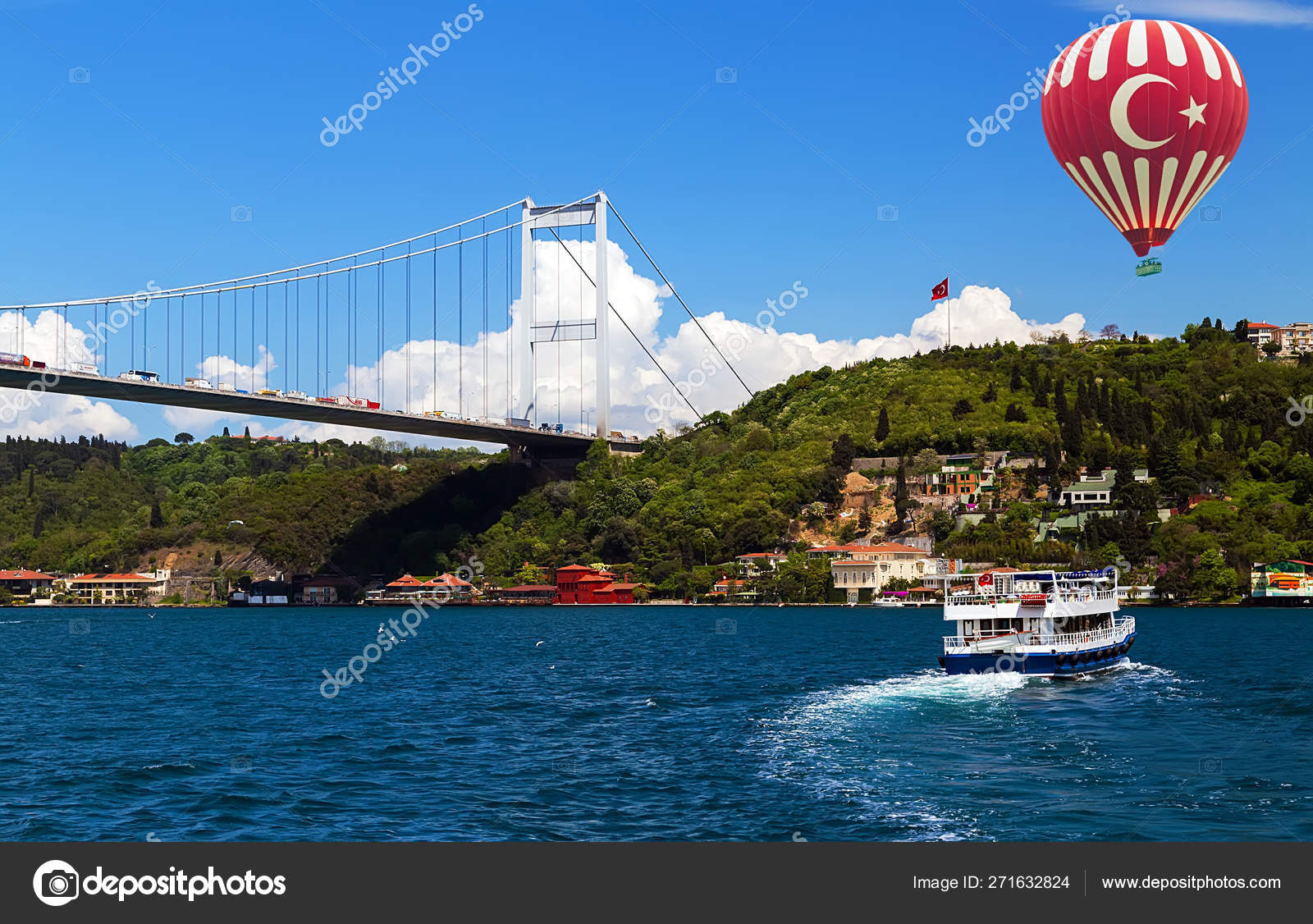 Pont Du Bosphore Istanbul Turquie Image Libre De Droit Par Fotoall C 271632824
