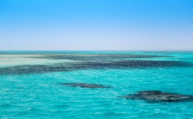 Maldivler ada deniz manzarası hava