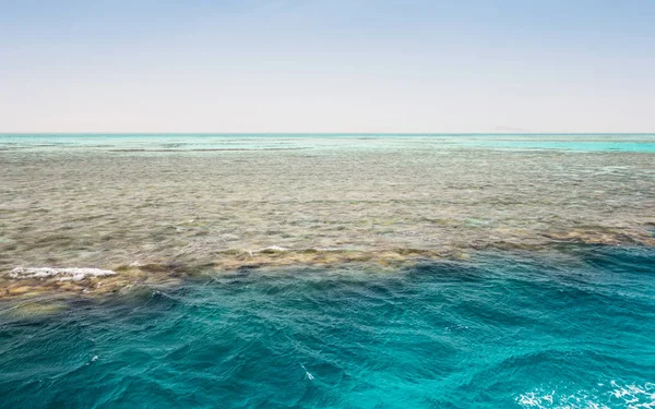White Island Ras Mohamed Nationaal Park Rode zee. Seashore Sharm — Stockfoto