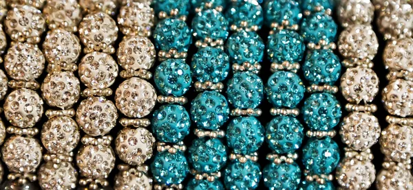 Винтажные ожерелья Ювелирный браслет камень — стоковое фото