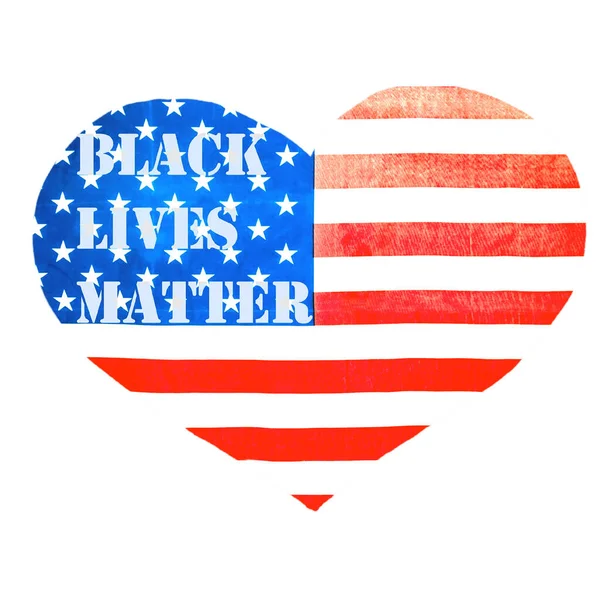 Soziale Bewegungen Blacklivesmatter Black Lives Matter Text Messag Protest Action — Stockfoto