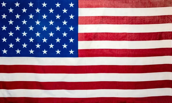 Σημαία Ηνωμένων Πολιτειών Της Αμερικής — Φωτογραφία Αρχείου