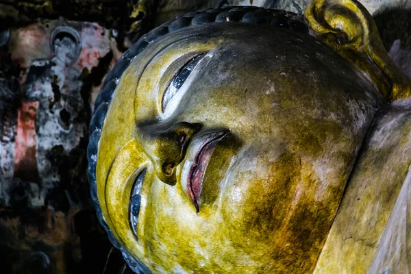 Buddha Statuen Dambulla Höhlentempel Sri Lanka — Stockfoto