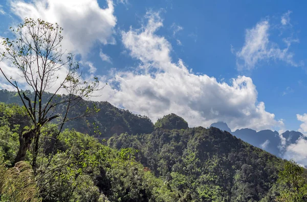 Panorama Hora Vysoký Úhel Pohledu Úžasná Krajina — Stock fotografie