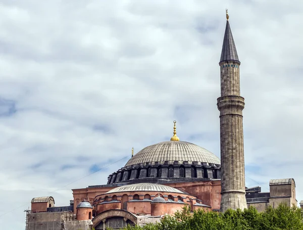 Meczet Hagia Sophia Hagia Sophia Zewnątrz Meczetu Aya Sofya Stambule — Zdjęcie stockowe