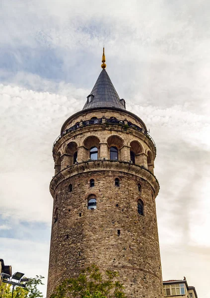 Torre Galata Ciudad Estambul Turquía Distrito Antiguo Beyoglu — Foto de Stock