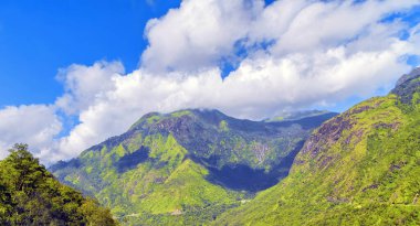 Sapa, Vietnam 'daki Manzaralı Dağlar