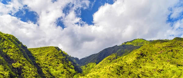 Paisagem Panorâmica Sapa Vietnã Montanhas Vista Cênica — Fotografia de Stock