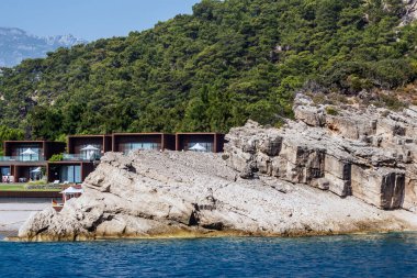 Kemer, Türkiye - 18 Eylül 2020: Maxx Royal Kemer Resort dünya standartlarında hizmet veren lüks otel