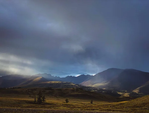 Altai Gebirge Kuray Russland lizenzfreie Stockfotos