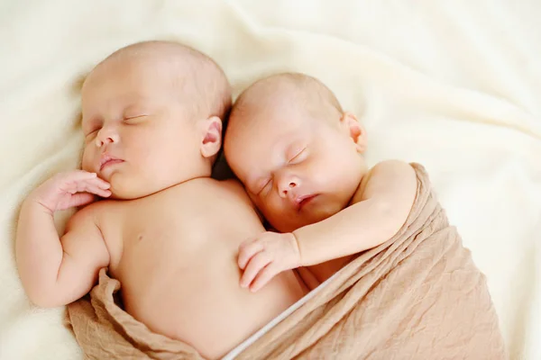 Sweet Dreams Twins Sot Focus — стоковое фото