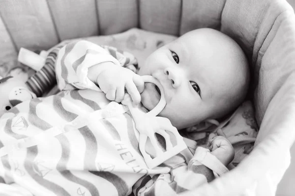 Baby Teether Toy Crib — Stock Photo, Image