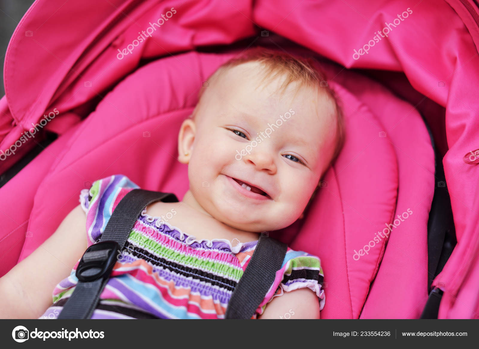 pink stroller for baby girl