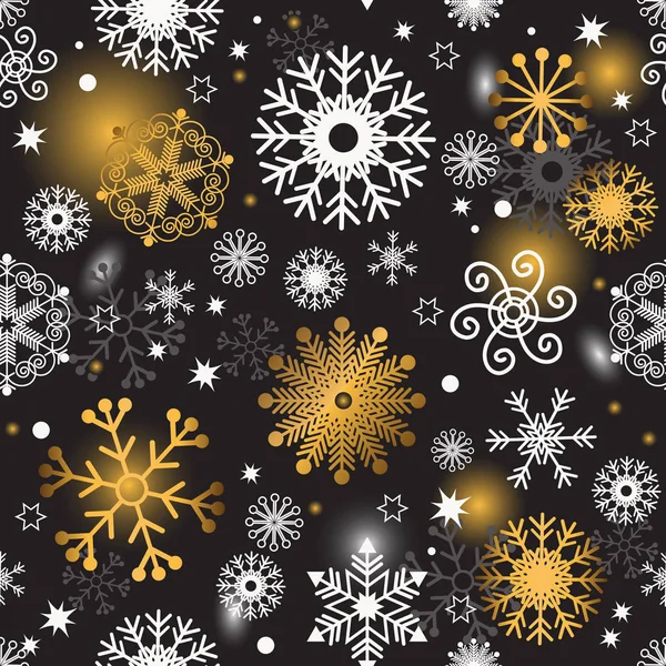Kreativa sömlös jul mönster — Stock vektor